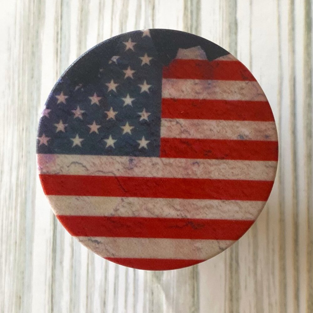 BUNDLE 10/$5 Cell Phone Grip Holder Antique American Flag